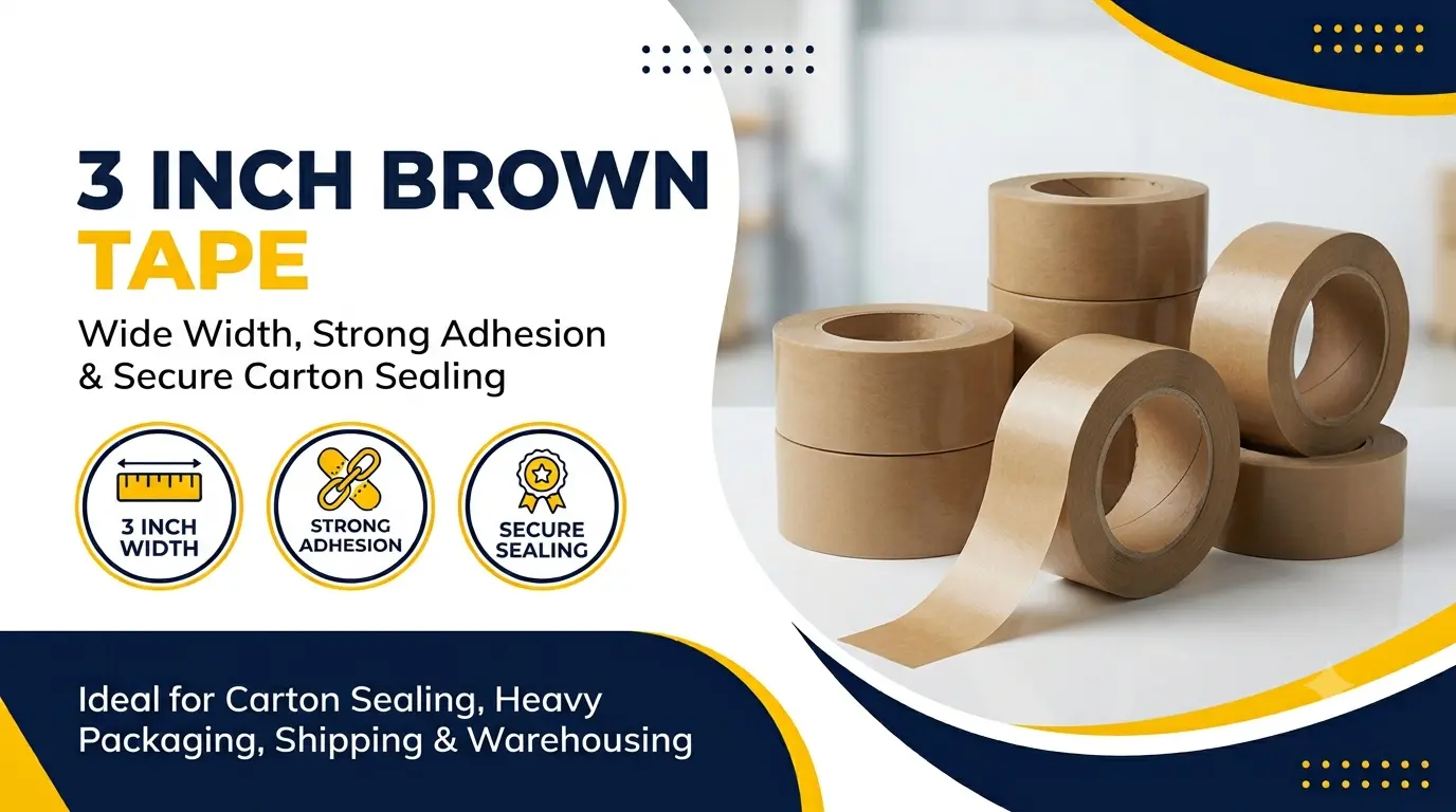 3 Brown Tape